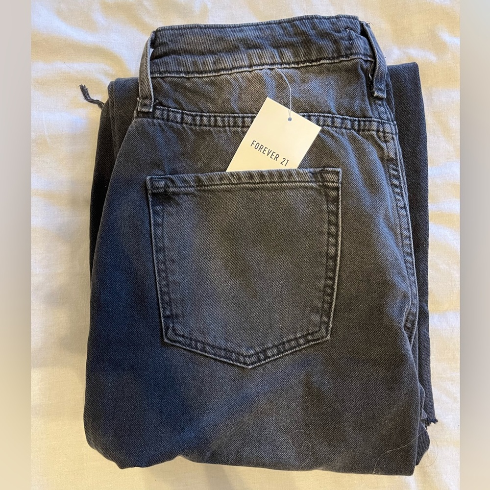 Forever 21 Ripped Boyfriend Jeans